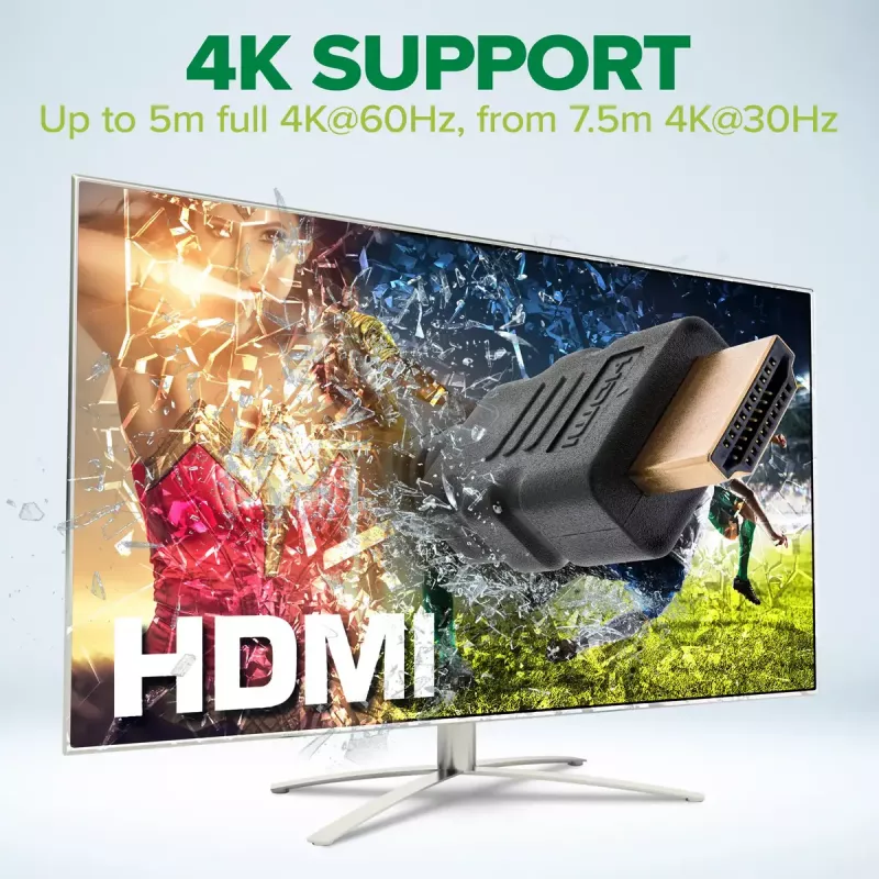 InLine HDMI kábel, HDMI High Speed s Ethernetom, konektor samec/konektor samec, čierny, 3 m