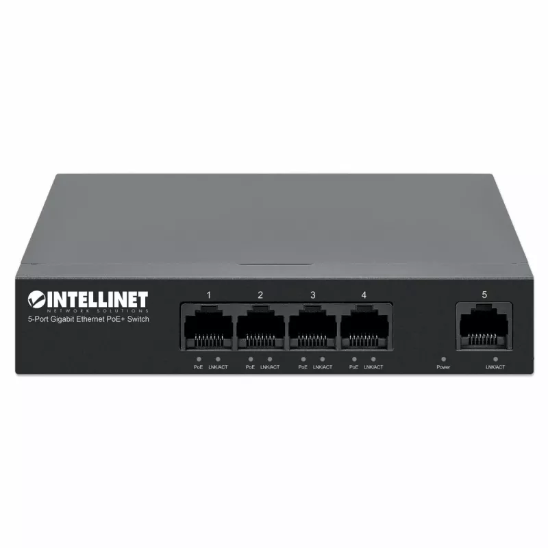 Intellinet 561792 sieťový switch Gigabit Ethernet (10/100/1000) Power over Ethernet (PoE) čierna