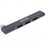 InLine štíhly USB-C hub, 4-portový, USB 3.0 + 3x USB 2.0, štíhly dizajn