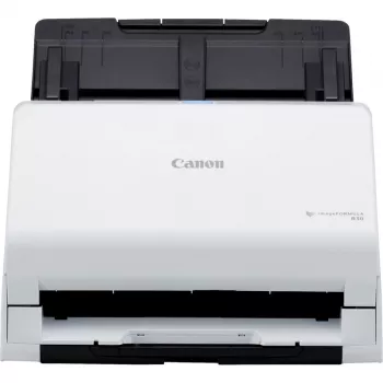 Canon imageFORMULA R30 bez ovládača desktopový skener dokumentov, 216 x 356 mm, 600 x 600 DPI, ADF + podávač jednotlivých listov, biela, CIS, RGB LED