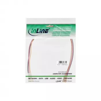 InLine predlžovací kábel ventilátora 3-pin Molex konektor samec/samica dĺžka 2 m