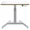 Doska počítačového stola Leitz 65340001 štvorcová hliník tmavosivá 600x800x650mm