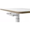Doska počítačového stola Leitz 65340001 štvorcová hliník tmavosivá 600x800x650mm