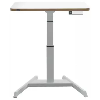 Doska počítačového stola Leitz 65340001 štvorcová hliník tmavosivá 600x800x650mm