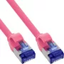 InLine 74925M sieťový kábel purpurový 25 m Cat6a S/FTP (S-STP)