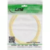 Patch kábel InLine Cat.6A S/FTP tenký TPE (LSZH) PoE, žltý, 3 m
