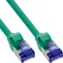 InLine 74903G sieťový kábel zelený 3 m Cat6a S/FTP (S-STP)