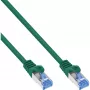 InLine 72614G sieťový kábel zelený 1,5 m Cat6a S/FTP (S-STP)