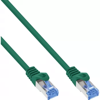 InLine 72602G sieťový kábel zelený 2 m Cat6a S/FTP (S-STP)