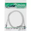 InLine 72614 sieťový kábel sivý 1,5 m Cat6a S/FTP (S-STP)