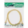 InLine 72633Y sieťový kábel žltý 0,3 m Cat6a S/FTP (S-STP)