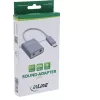 Audio konvertor InLine 33051F USB Type-C sivá 42x30x12mm