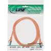 InLine 72603O sieťový kábel oranžový 3 m Cat6a S/FTP (S-STP)