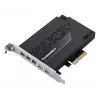 Rozhranie karta ASUS ThunderboltEX 5 — PCIe 4.0, Intel JHL9580, Mini DisplayPort, USB 2.0, 120 Gbit/s