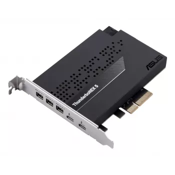 Rozhranie karta ASUS ThunderboltEX 5 — PCIe 4.0, Intel JHL9580, Mini DisplayPort, USB 2.0, 120 Gbit/s