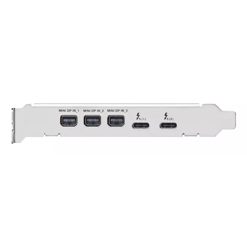 Rozhranie karta ASUS ThunderboltEX 5 — PCIe 4.0, Intel JHL9580, Mini DisplayPort, USB 2.0, 120 Gbit/s