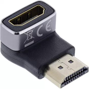 HDMI adaptér InLine 17991F HDMI A čierny sivý pozlátený