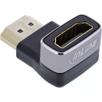 HDMI adaptér InLine 17991F HDMI A čierny sivý pozlátený