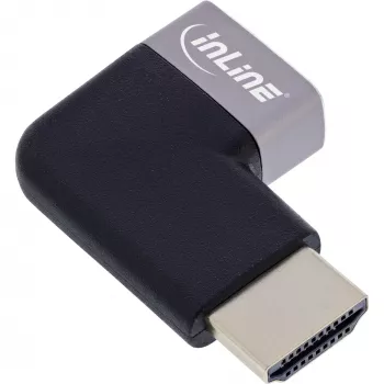 HDMI adaptér InLine 17991E čierny sivý pozlátený