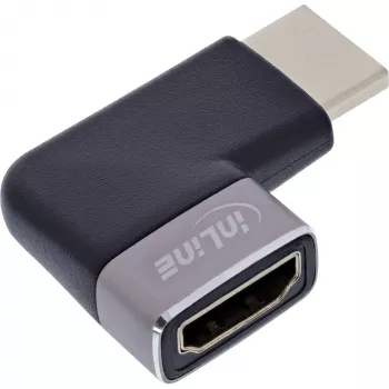 HDMI adaptér InLine 17991D čierny sivý pozlátený