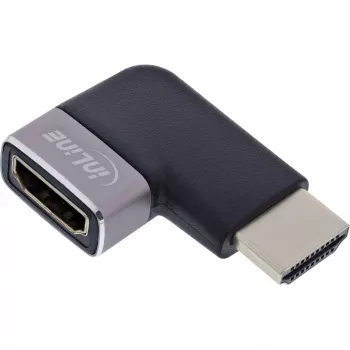 HDMI adaptér InLine 17991D čierny sivý pozlátený