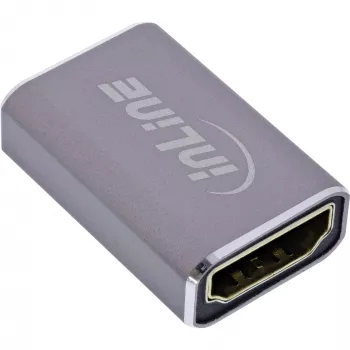 HDMI adaptér InLine 17991A sivý pozlátený