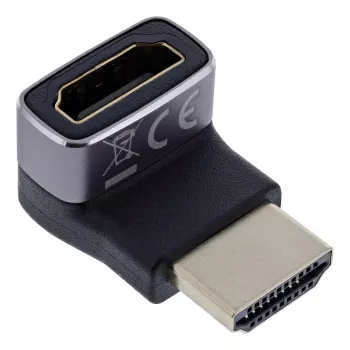 HDMI adaptér InLine 17991G čierny sivý pozlátený