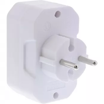 Napájací adaptér typ F typ C InLine 16471E biely