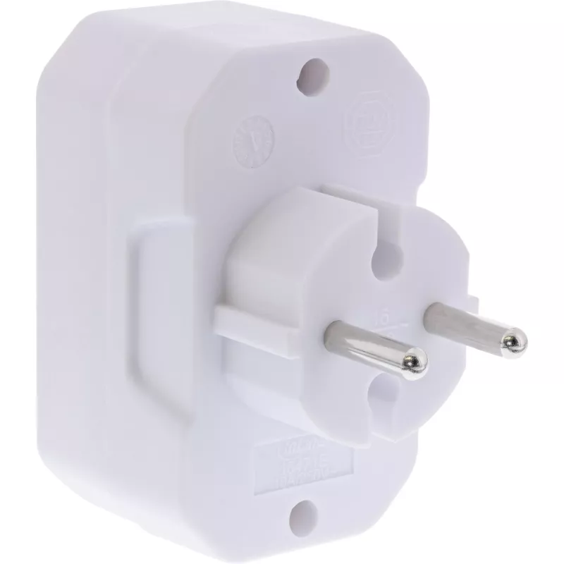 Napájací adaptér typ F typ C InLine 16471E biely