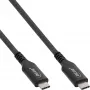 InLine 35902A USB kábel USB4 Gen 3x2 2 m USB C čierny