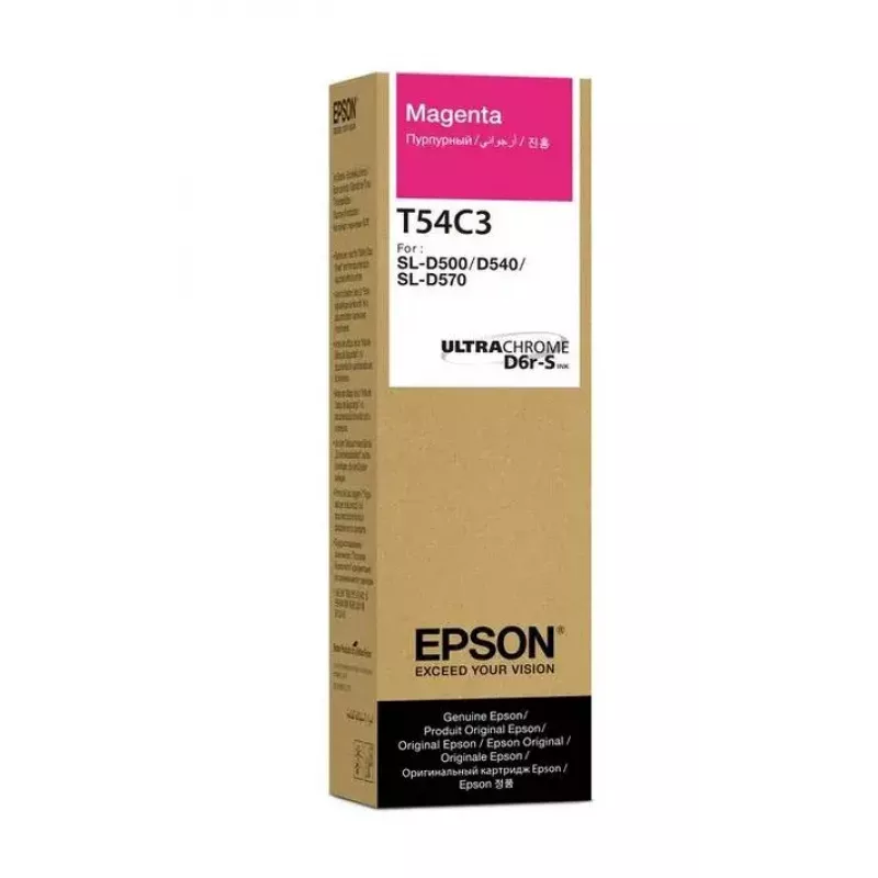 Kazeta Epson T54C purpurová SURELAB SL-D500