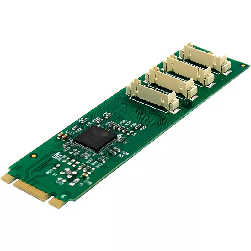 InLine 76660W interný sériový adaptér M.2 konektor samec ASIX AX99100 4 Gbit/s
