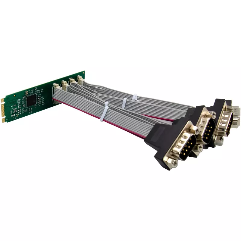 InLine 76660W interný sériový adaptér M.2 konektor samec ASIX AX99100 4 Gbit/s