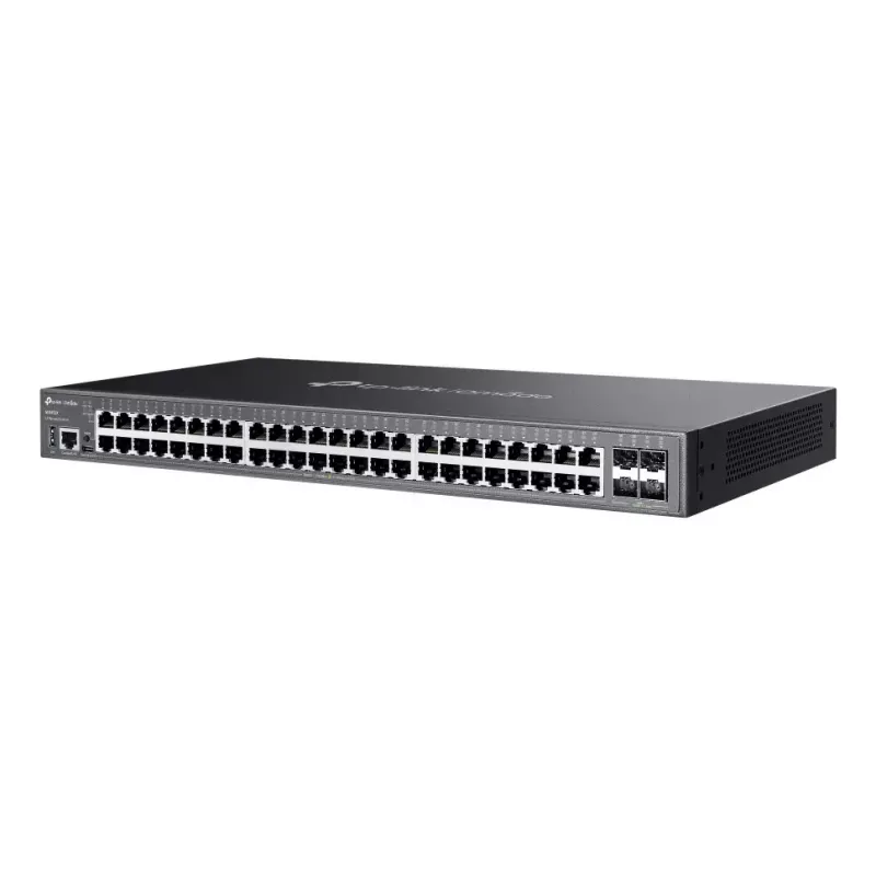 TP-Link Omada SG5452X sieťový switch Managed L3 Gigabit Ethernet (10/100/1000) čierny