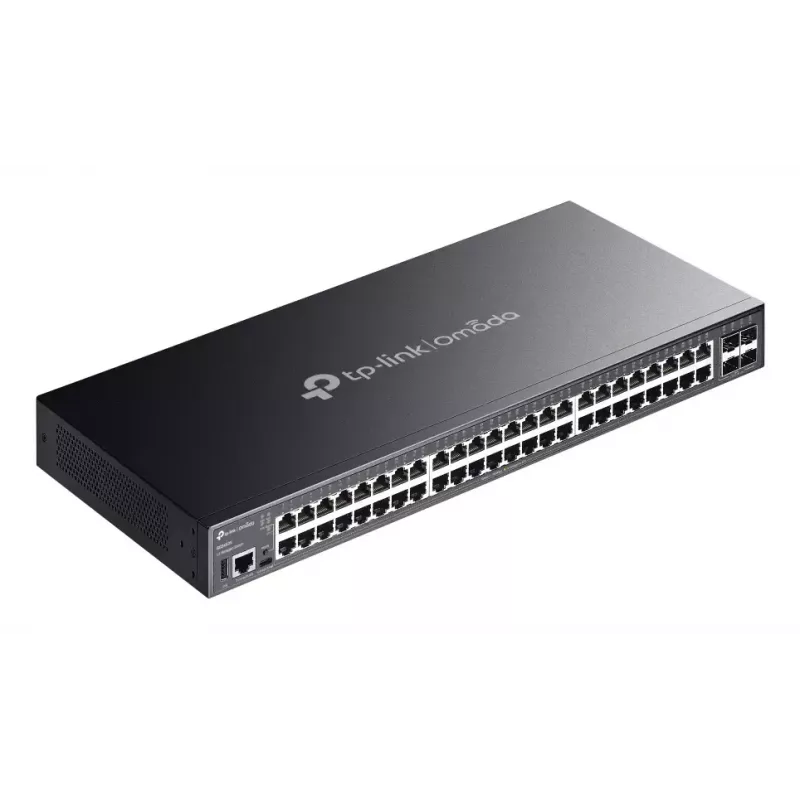 TP-Link Omada SG5452X sieťový switch Managed L3 Gigabit Ethernet (10/100/1000) čierny