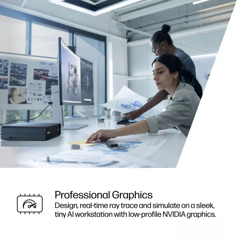 HP Z2 G1i Intel Core Ultra 7 265 32 GB DDR5-SDRAM NVIDIA RTX A1000 Windows 11 Pro Mini PC pracovná stanica AI pracovná stanica, AI PC