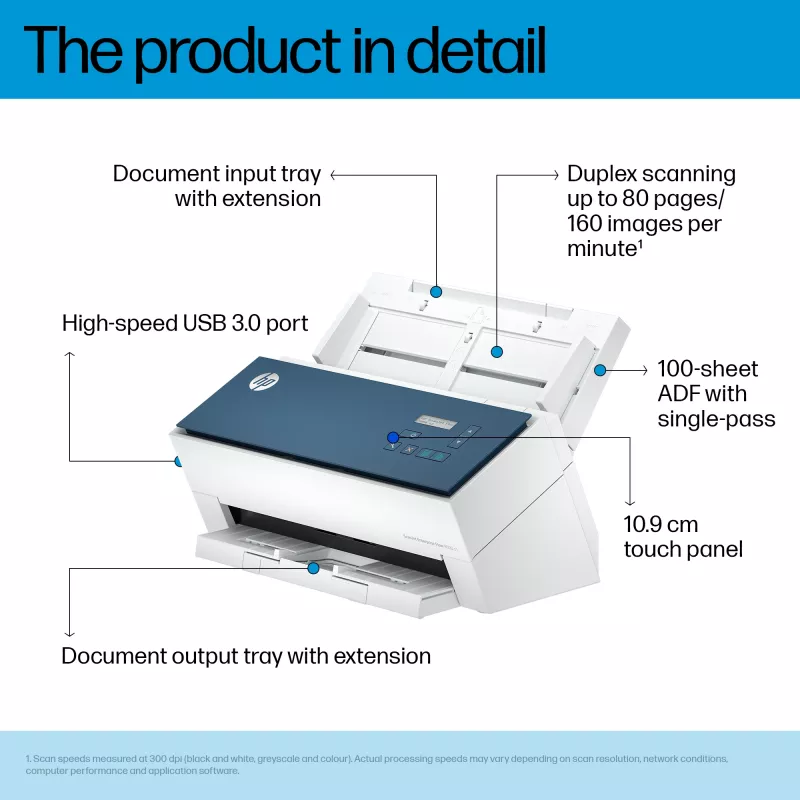 HP ScanJet Enterprise Flow 9000 s1 podávací skener 600 x 600 DPI