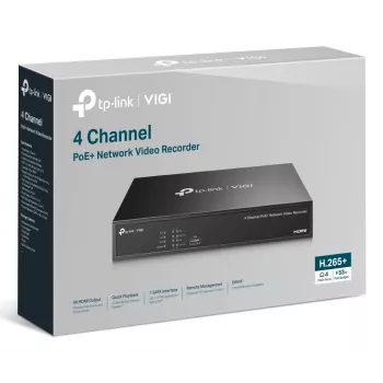 Sieťový videorekordér TP-Link VIGI NVR1004H-4P-2TB 4 kanály 2 TB