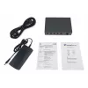 LevelOne GEP-0625 sieťový switch unmanaged 2.5G Ethernet (100/1000/2500) Power over Ethernet (PoE) čierny