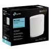 WLAN router TP‑Link Archer BE450 — Dual‑Band (2,4/5 GHz), Wi‑Fi 7, Multi‑Gigabit Ethernet, 5x LAN, USB, biely