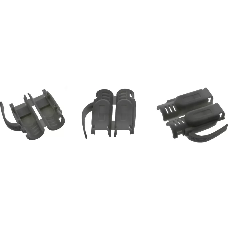InLine krimpovací konektor Cat.6A RJ45 tienený, 3-dielny čierny balenie 10 ks