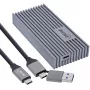 Externé USB4 puzdro InLine 00031J — USB-C na M.2 NVMe SSD, 40 Gb/s, hliník
