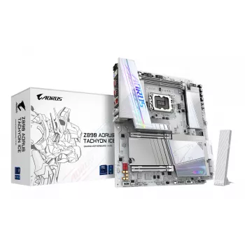 Základná doska Gigabyte AORUS Z890 TACHYON ICE - Z890 čipset - LGA1851 - E-ATX