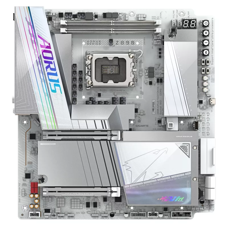 Základná doska Gigabyte AORUS Z890 TACHYON ICE - Z890 čipset - LGA1851 - E-ATX