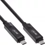 InLine 35799I USB kábel USB 3.2 Gen 2 (3.1 Gen 2) 10 m USB C Čierna