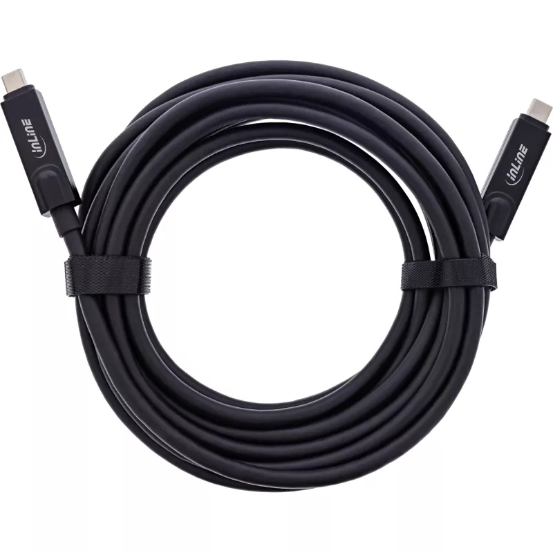 InLine 35798I USB kábel USB 3.2 Gen 2 (3.1 Gen 2) 15 m USB C Čierna
