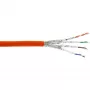 InLine 70225I Sieťový kábel Oranžová 25 m Cat7 S/FTP (S-STP)
