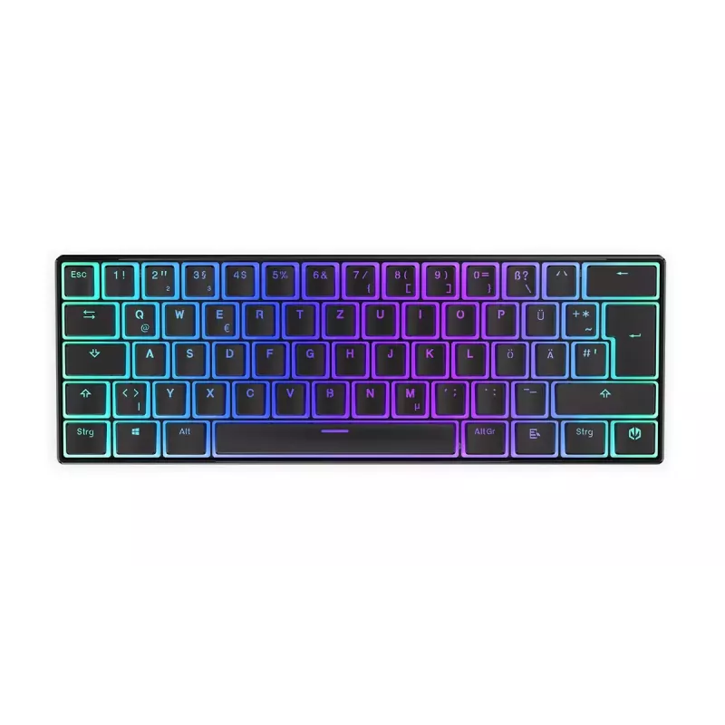 Herná klávesnica ENDORFY Thock Compact RF bezdrôtová USB QWERTZ 61 tlačidiel RGB LED