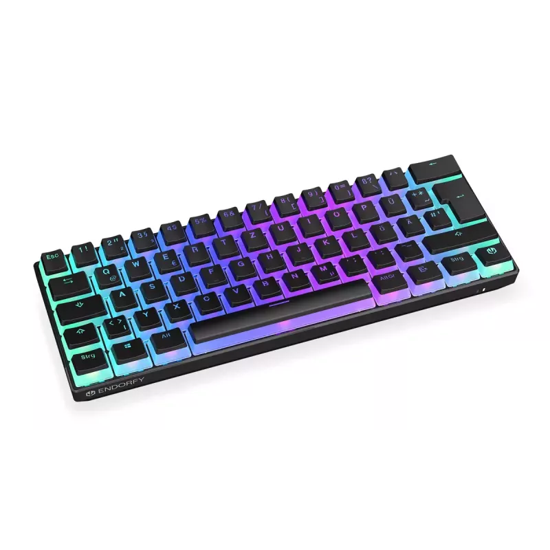 Herná klávesnica ENDORFY Thock Compact RF bezdrôtová USB QWERTZ 61 tlačidiel RGB LED