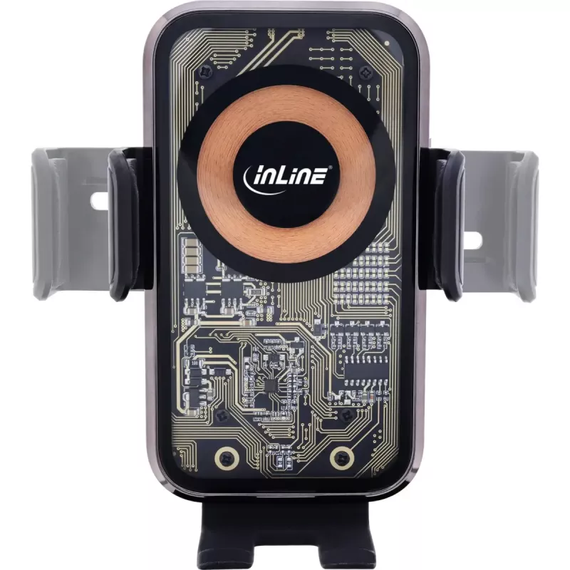 InLine 23156Q držiak pasívny držiak mobilný telefón/smartphone čierny, viacfarebná